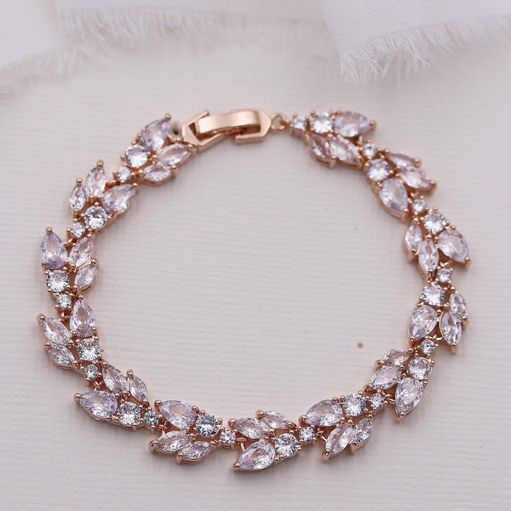 Rose gold bracelet